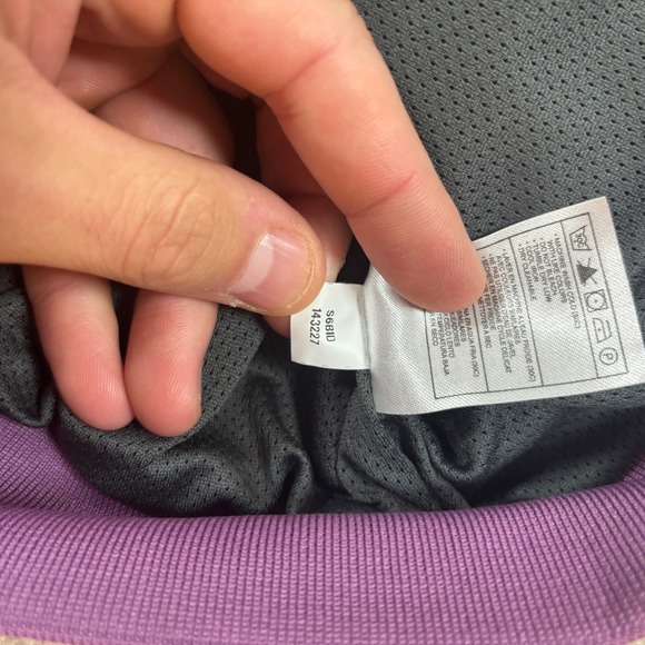 Nike Blue Ribbon Sports Pinstriped Gray Full Zip Jacket Men's Size XL EUC - Picture 4 of 9